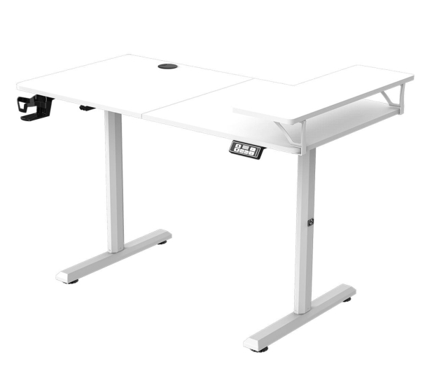 Ultradesk HIGHLANDER Elektryczna regulacja Białe - 1295839 - zdjęcie 5